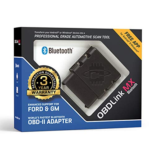 OBDLink MX Bluetooth OBD-II Automotive Scan Tool for Android and Windows