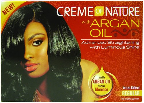 CREME OF NATURE ARGAN OIL RELAXER REGULAR (PACK...