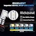 SEALIGHT 5202 5201 LED Fog Light Bulbs for DRL or fog light High Power 6CSP Chips LED Fog Bulbs Lamps 6000K White