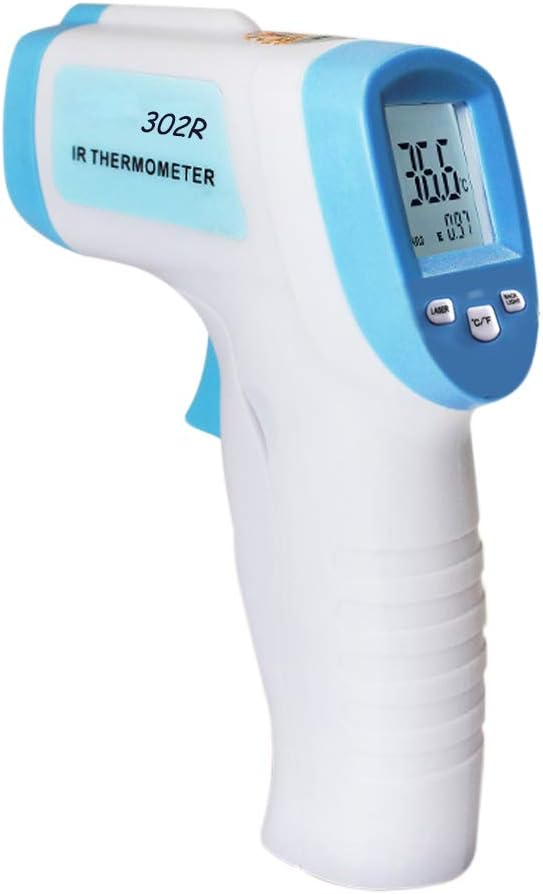 Icepeach Forehead Non Contact Infrared Thermometer LCD Digital Temperature Meter 32-43DegC
