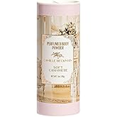 Soft Cashmere Scented Talc-Free Body Powder, Perfumed Dusting Powder, Camille Beckman, 3 Ounce