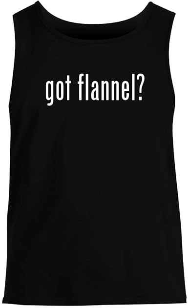 Amazon.com: got flannel? - Men's Summer Tank Top, Black, X-Large: Clothing
