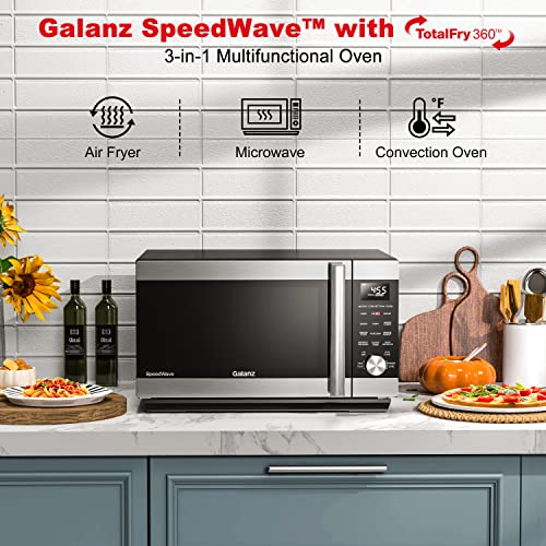 Galanz GSWWA16S1SA10 3in1 SpeedWave With TotalFry 360, Microwave, Air