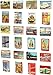 MISWEE 24-pcs magnetic fridge magnets refrigerator sticker home decoration accessories magnet paste arts crafts (San Francisco)