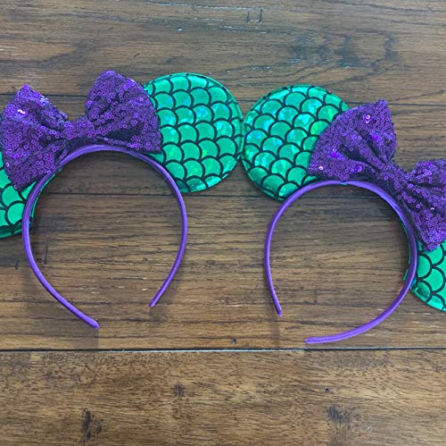 5 Mickey+Littler+Mermaid+Little+Purple