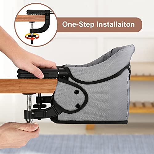 Hook On Chair, Safe and High Load Design, FoldFlat Storage and Tight