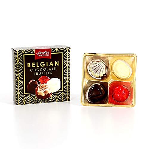 2019 Christmas Basket of Gourmet Holiday Gifts - Wooden Christmas Gift Crate of Truffles, Chocolates, Popcorn, Cookies, Cheese and Crackers