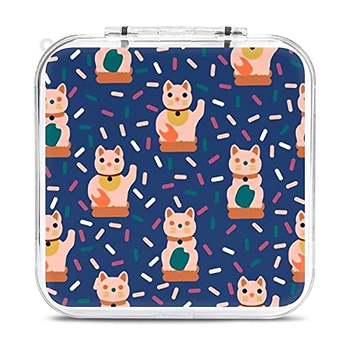 Maneki neko Game Card Case for Swítch Protective