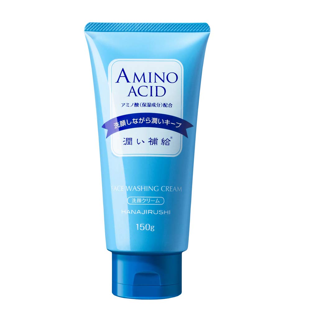 hanajirushi amino acid face washing cream