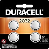 Duracell - 2032 3V Lithium Coin Battery - long lasting battery - 4 count