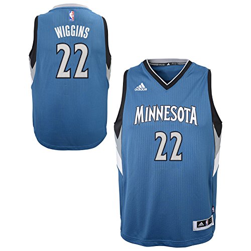 NBA by Outerstuff Minnesota Timberwolves Andrew Wiggins Youth Boys Player  Swingman Jersey-Road, Youth Large (12-14)