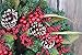 The Wreath Depot Tunbridge Winter Berry Wreath 24 Inch, Beautiful and Full Christmas Door Wreath, Designed in USA, White Gift Box Included