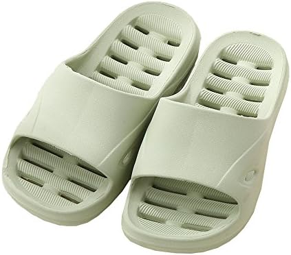 Bastolive Kids Non-Slip EVA House Slippers Sandals/Slides For Boys Or Girls used In Bathroom, Outdoor, Indoor, Bedroom, Home, Pool, Beach, Spa (Little Kid 11.5 M~13.5 M, Green)