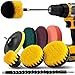 Drill Brush Attachment Set - Drill Brush Power Scrubber 10 Piece, Scrub Pads & Sponge, Extend Long Attachment, Cleaning Brushes for Shower, Bathroom, Carpet, Grout, Tiles, Sinks, Car