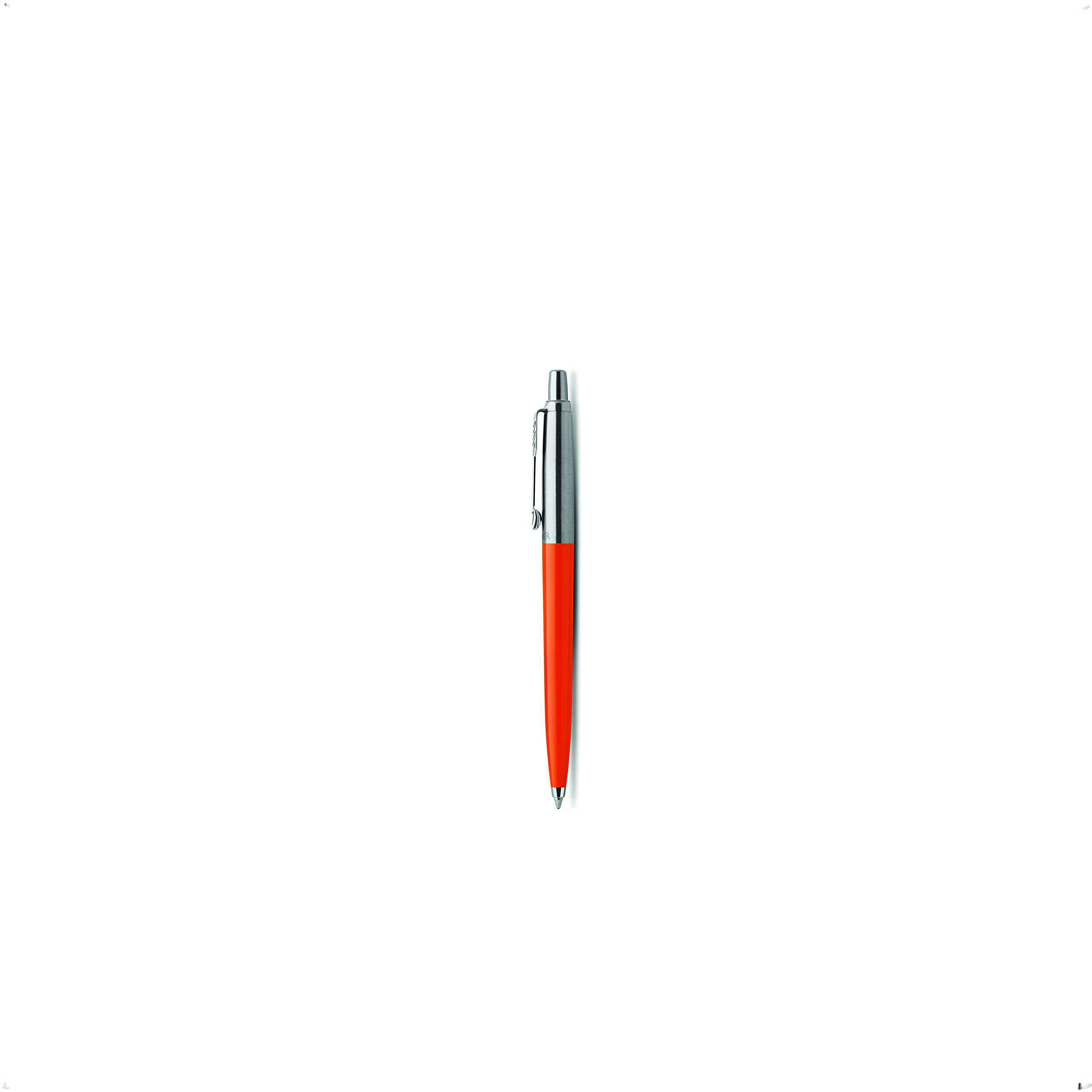 PARKER Jotter Originals Ballpoint Writing Pen Classic Finish Multi Colours Fine Point Blue Ink 1 Pack Orange