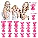 30PCs Silicone Rollers Hair Curlers DIY Hair Style - No-Heat Styling 15pcs x Big, 15pcs x Small Hair Care Curling Rollers - Easy-to-Use Hair Tools & Accessories By GOVARI