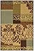 Ottomanson Machine Washable Damask Design Non-Slip Rubberback 5x7 Traditional Area Rug for Living Room, Bedroom, Kitchen, Dining Room, 5' x 6'6
