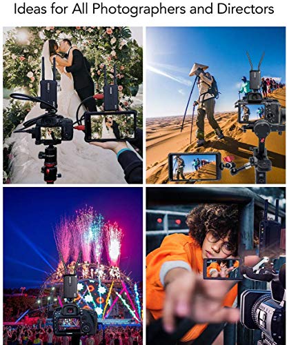 Hollyland Mars 300 5G Wireless HDMI Video Transmission System, Video Transmitter and Receiver Kit Support HD 1080P 300 Feet for DSLR Mirrorless Camera Gimbal Stabilizer