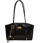 Autumn vintage handbag Leather Shoulder Bag for Women Small Hobo Purse Trendy shoulder bag