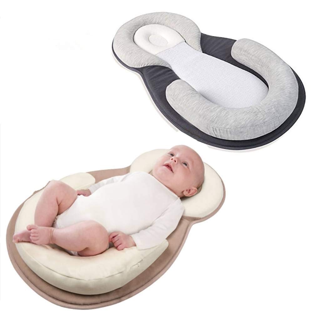 Pour Les Voyages Dans La Chambre Des Nouveau Nes Et Des Bebes Nid Douillet Respirant Et Portable Lit De Bebe Multifonctionnel Pliable 100 Coton 0 A 8 Mois Qywsj Nid De Bebe Coussin