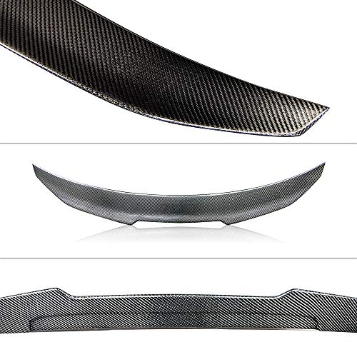 AeroBon Real Carbon Fiber Trunk Spoiler for 05-13 BMW E92 3-Series Coupe and M3 (High Kick Type)