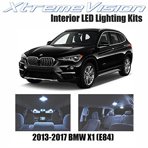 XtremeVision BMW X1 (E84) 2013-2017 (13 Pieces) Cool White Premium Interior LED Kit Package + Installation Tool