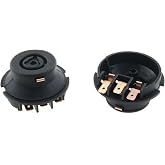 E-outstanding 2PCS Electric Kettle base Coupler Connector Multi-purpose Switch Base Plate Temperature Control Tip Top Base Socket