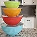 Nordic Ware 8 Piece Covered Bowl Set, Multicolor