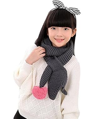 Winter Knit Mermaid Tail Scarf Crochet Warm Neck Wrap For Kids From 1-6 Years Old