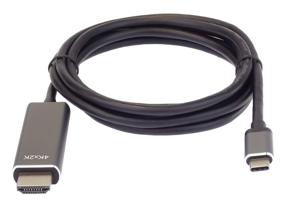 Premium Cord USB3.1 with HDMI Cable 1.8 m Resolution 4K * 2K @ 60Hz Aluminium