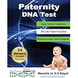 **Home Paternity DNA Test** Easy Home Collection -- 24 DNA Markers for GREATEST ACCURACY Available!