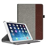 Fintie iPad mini 1/2/3 Case - 360 Degree Rotating Stand Case Cover with Auto Sleep / Wake Feature for Apple iPad mini 1 / iPad mini 2 / iPad mini 3, Denim Grey