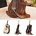 DTNO.I Guitar Stand, Universal Wooden Guitar Stand Acoustic Guitar Stand with Guitar Capo, Portable Detachable Instrument Holder Stand for Musical String Instrument and Acoustic Classical Bass Guitars