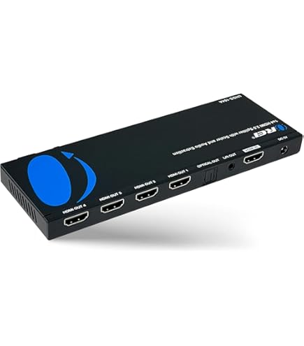 Amazon.com: GEFEN GTB-HD4K2K-148C-BLK 4K Ultra HD 1:8 Splitter for