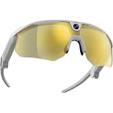 Ranger Smart AI Camera Glasses with ZEISS Lens, 120&deg;FOV Recording, White | 16MP Camera / Video Recording / 4K Photo Capture / Open-Ear Audio / UV 400 / EIS Stabilization Sunglasses for Men Women