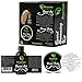 Beard Grooming Kit for Men - Beard Care Gift Sets Best Mustache and Beard Growth Natural Beard Oil Beard Softener Conditioner Balm Butter And Wooden Comb Best Gift Idea for Men Premium Nature