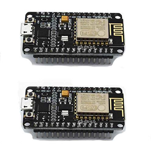 (2 Pack) ESP8266 microcontroller NodeMCU Lua WiFi with CP2102 USB