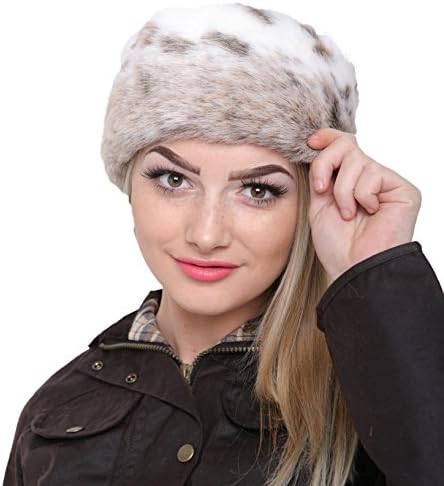 York Headband - Premium Faux Fur Country Classics Riding Walking Skiing Outdoors Fashion