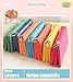 O,Like Super Capacity Pencil Case Three Compartment Pencil Holer Pencil Pouch Pen Bag Cosmetic Bag (grey)