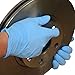 Shamrock Nitrile Disposable Gloves Blue - 5 mil, Powder-Free, Latex-Free, Rubber Cleaning Glove, Food Grade, Salon Use, Large, 80113