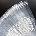 Ozera 140 Pack Popsicle Molds Bags, Disposable DIY Ice Pop Mold Bags for Gogurt, Ice Candy, Otter Pops or Freeze Pops. BPA Free and FDA Approved Popsicle Bags Maker - Comes With A Funnel