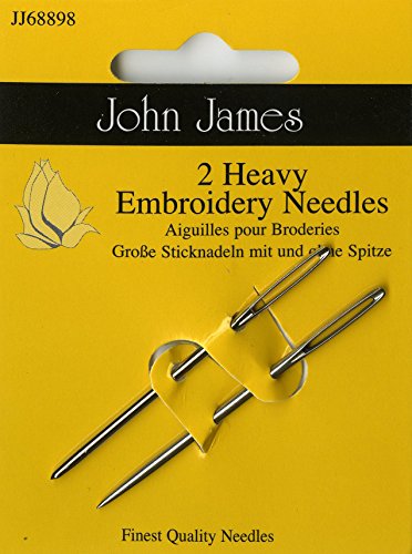 Colonial Needle Heavy Embroidery Needles-Size 14 2/Pkg