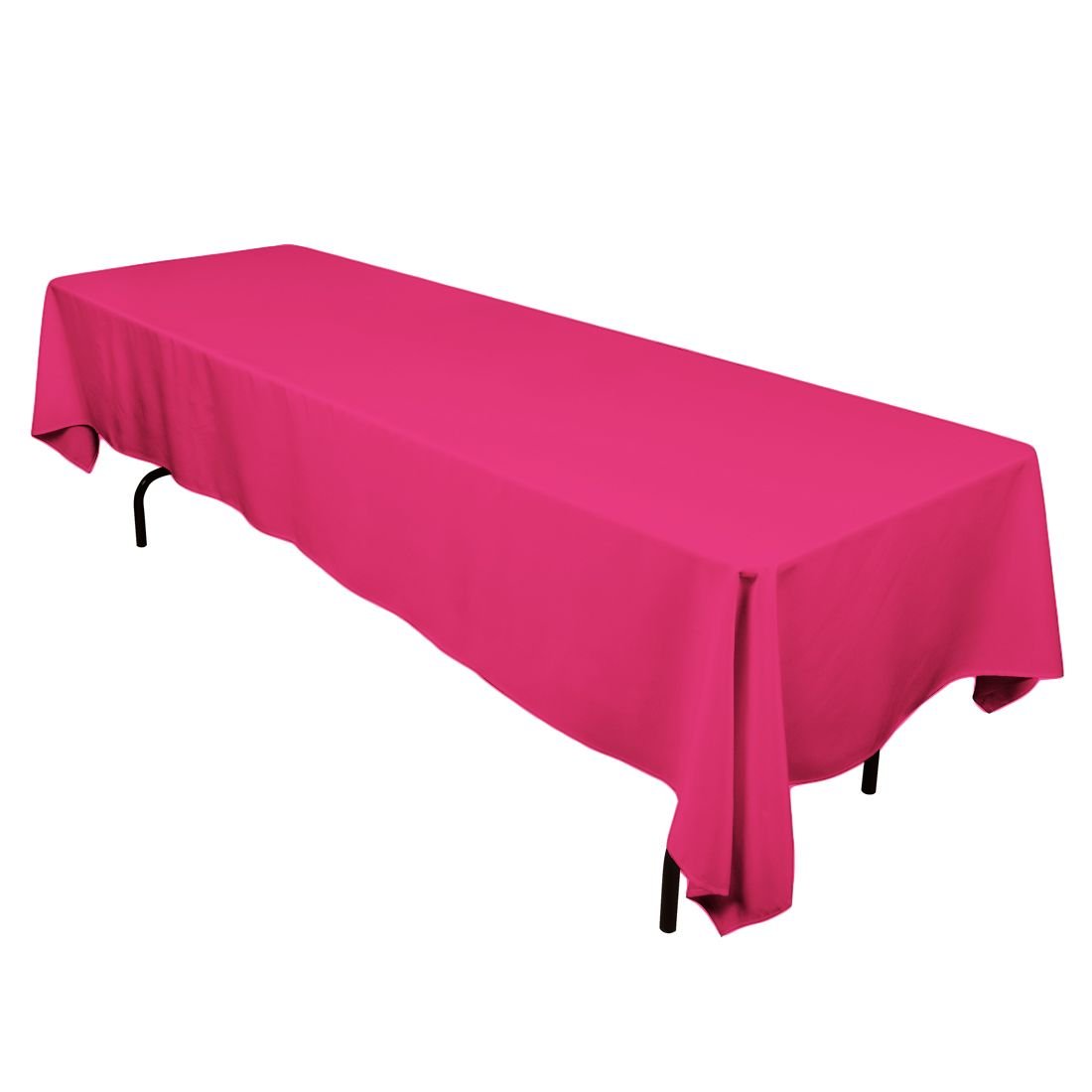 Best fuchsia table cloth disposable