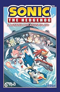 Livro Sonic The Hedgehog - Volume 3: A batalha por Angel Island