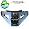 Bite-Fishing-Tackle-Big-Game-Aluminum-Fighting-Belt-with-Gimbal-Adjustable-Waist-Strap-in-Gun-Metal-Color