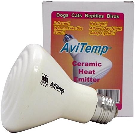 Avitech AviTemp Ceramic Heat Emitter (60 watt) by Avitech Exotic Birds