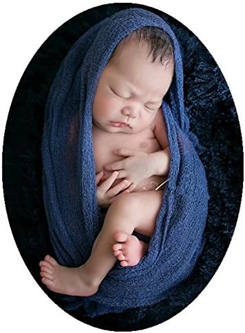 Baby Photography Props Boy Girl Blanket Stretch Wrap Swaddle for Photo Shoot Gentleman Hats Blanket Newborn Photography