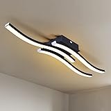 EDISLIVE Modern Dimmable LED Ceiling Light Curved