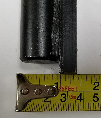 Bobco Metals Heavy Duty 5" Barrel Gate Hinge, Style 450lb Capacity, 1 Pair