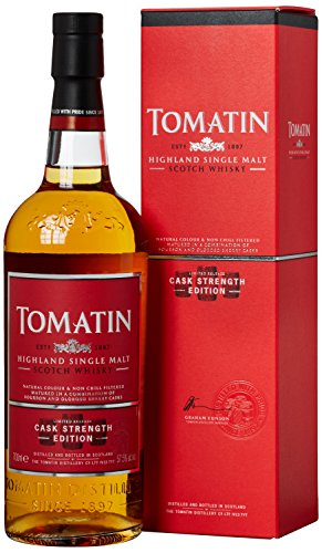 Tomatin Cask Strength Edition mit Geschenkverpackung Whisky (1 x 0.7 l)